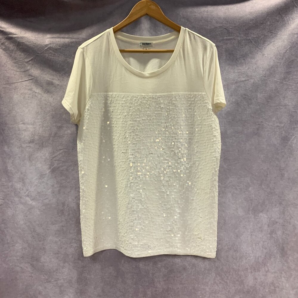 Old Navy Sequined T Shirt